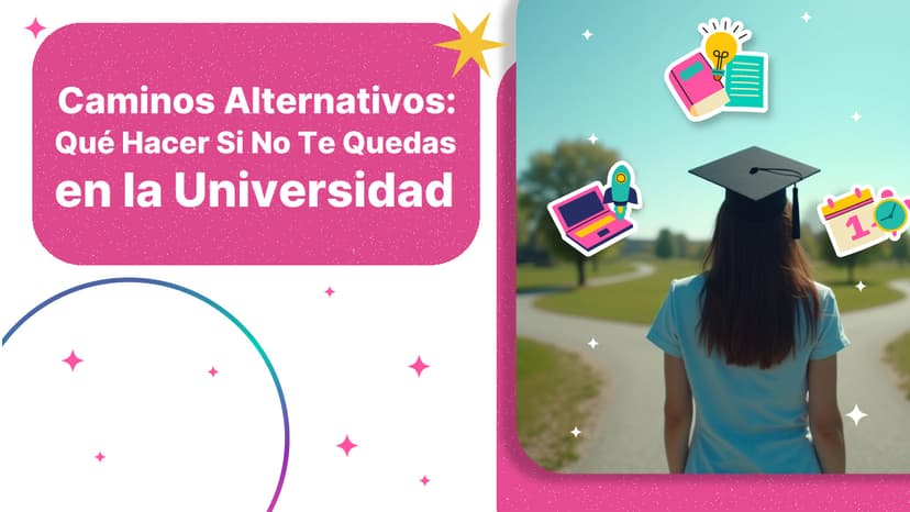 Caminos Alternativos: ¿Qué Hacer Si No Te Quedas en la Universidad?