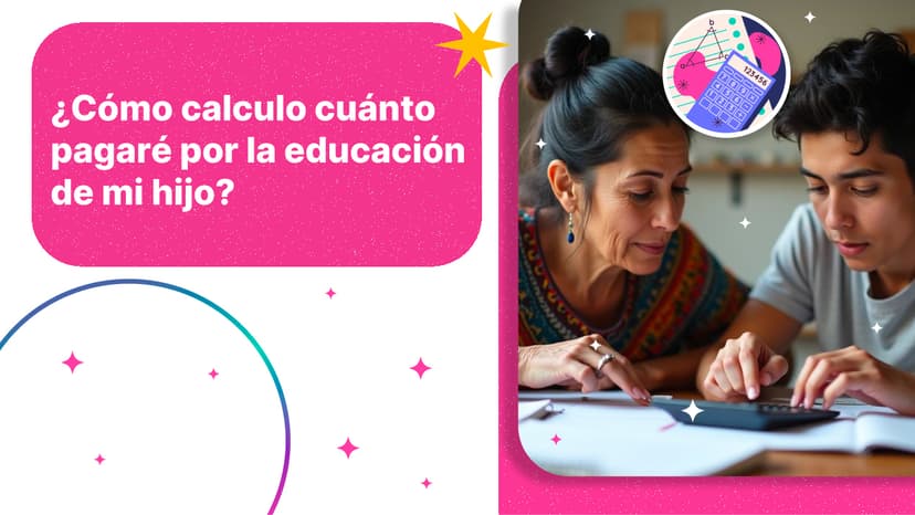 ¿Cómo calculo cuánto pagaré por la educación de mi hijo?